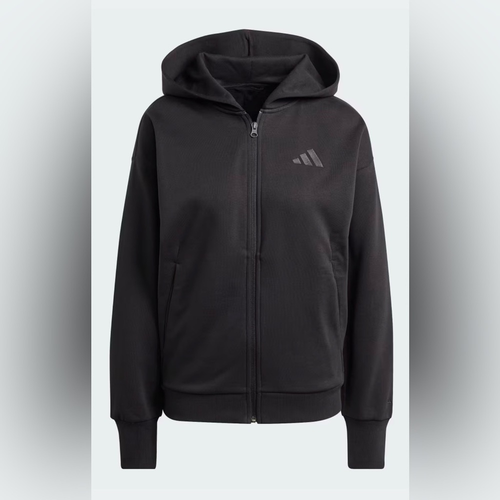 Brand New Adidas All SZN Fleece Full-Zip Hoodie